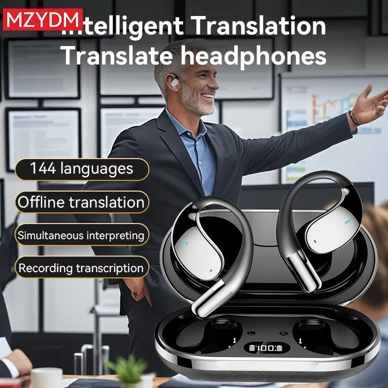 AI Instant Translator Earbuds