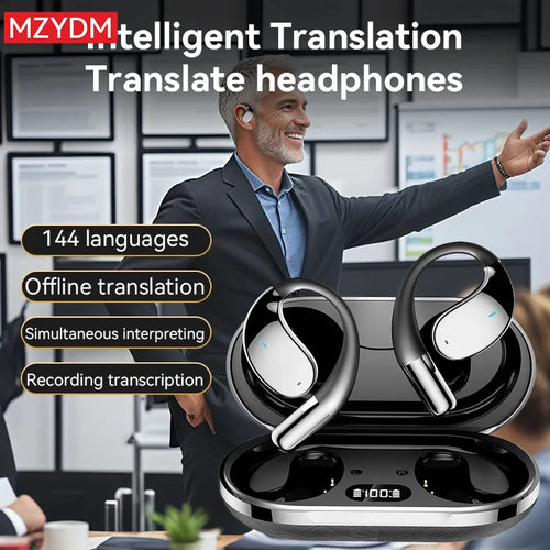 AI Instant Translator Earbuds